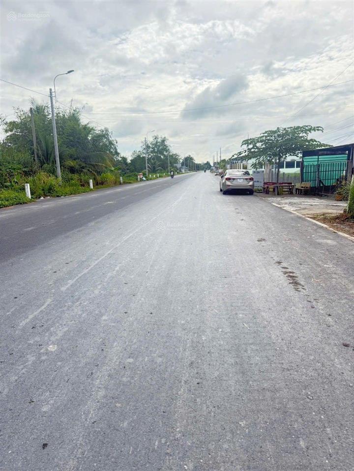 Bán nền mặt tiền đt 909b, hoà phú, long hồ, vĩnh long (đoạn đầu phú lộc  bàu gốc)