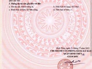 Nhà nghỉ 15 tỷ mặt tiền cách mạng tháng 8, 1 trệt 4 lầu, tp cần thơ