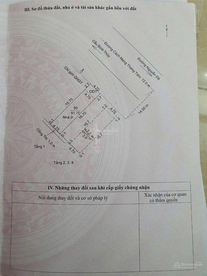Bán nhà mặt tiền cách mạng tháng 8, 10,5 tỷ, phường an thới, tp. cần thơ