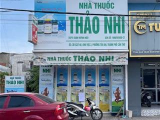 Nhà 8,3 tỷ 2 mặt tiền đường trần nam phú, trung tâm tp cần thơ