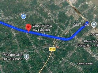 Bán 3200 m2 8,5 tỷ mặt tiền vành đai phía tây, phường hưng phú, thành phố cần thơ