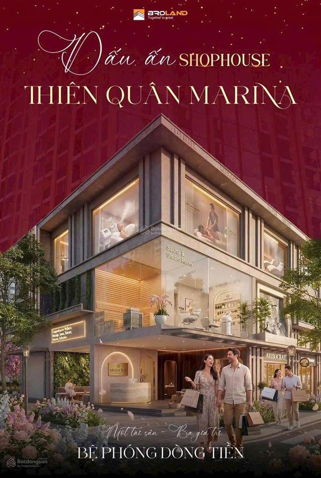 Shophouse khối đế thiên quân marina. sản phẩm đầu tư đáng quan tâm tại trung tâm tp cần thơ