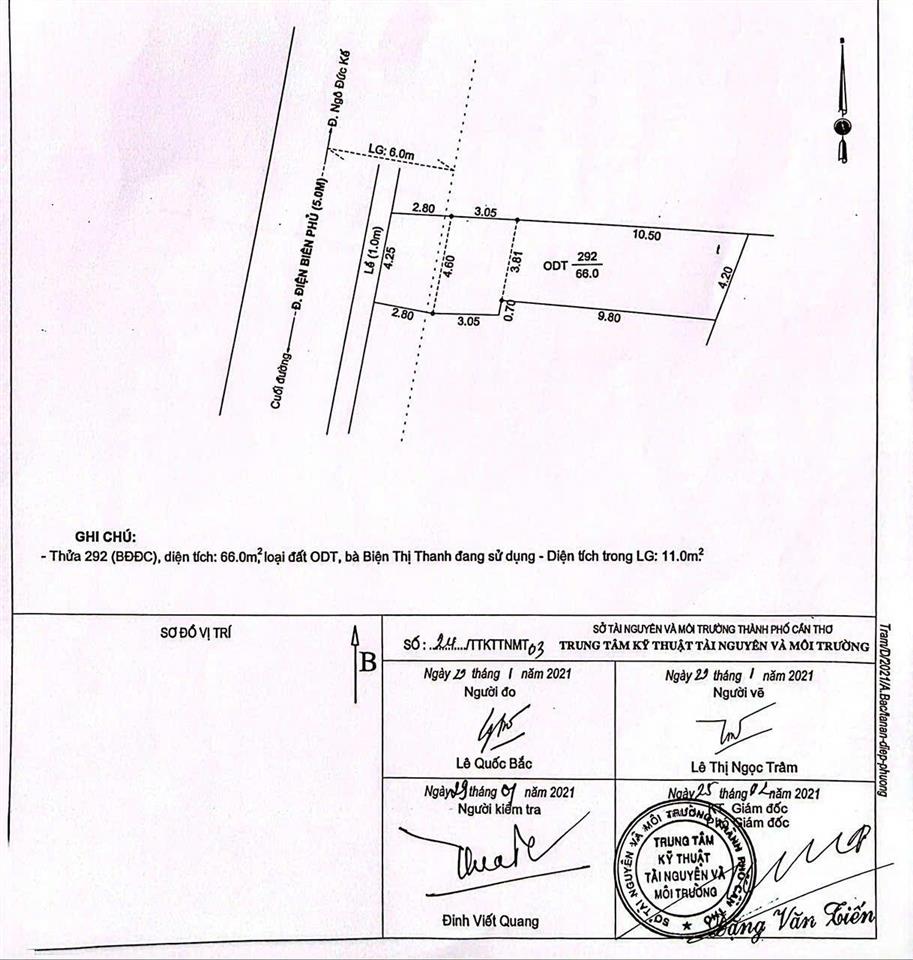 Bán nhà mặt phố 66m2, 4,5 tỷ ở điện biên phủ, p. tân an, q. ninh kiều, cần thơ, view đẹp
