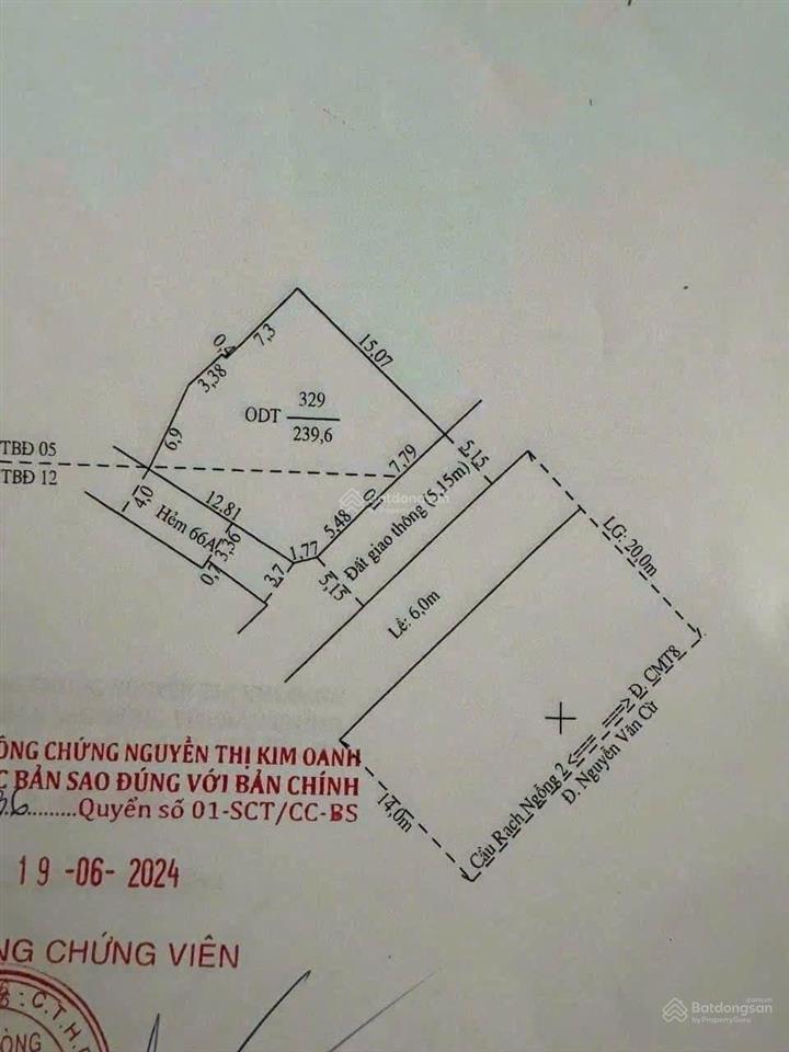 Nhà mặt tiền nguyễn văn cừ lộ 20 trung tâm thành phố cần thơ