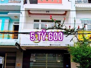 Nhà hai lầu 5,6 tỷ mặt tiền đường b24 kdc 91b, p. tân an, trục thông trần hoàng na, tp cần thơ