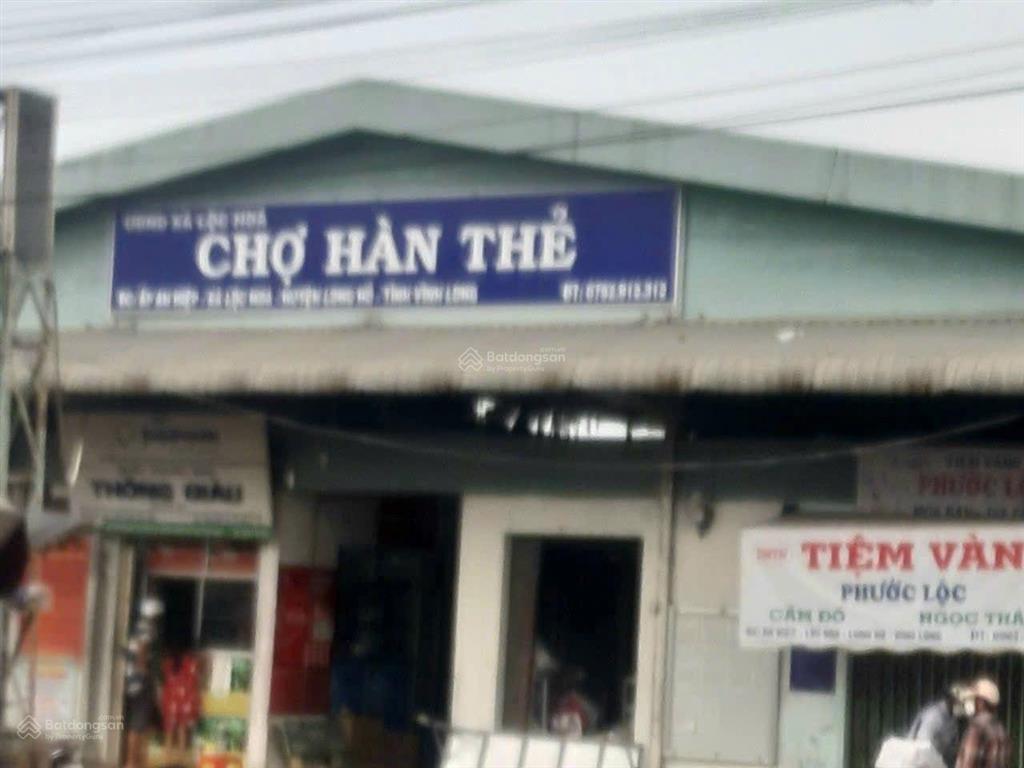 Nền đẹp giá tốt đường nhựa, xã tân hạnh, h long hồ gần cầu kho, chợ hàn thẻ
