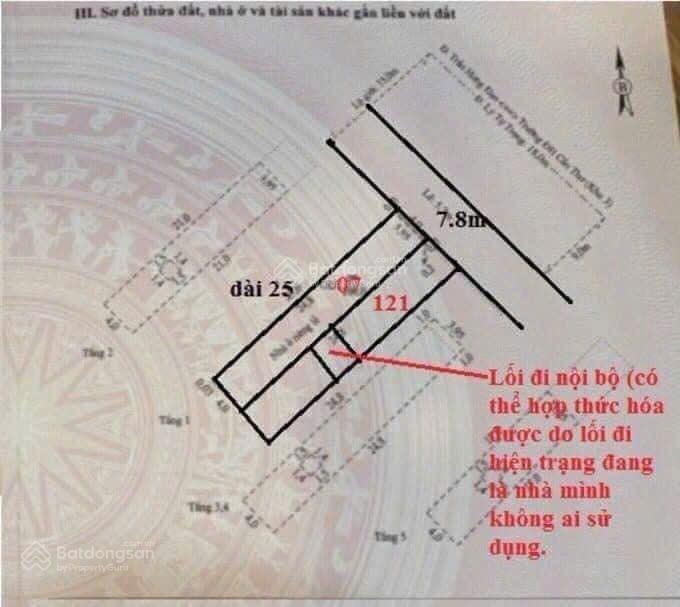 Bán nhà ngang 7,8 mét mặt tiền đường lý tự trọng gần công viên lưu hữu phước, tp cần thơ