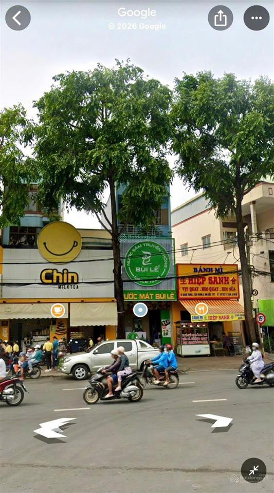 Bán nhà trệt 2 lầu mặt tiền quang trung