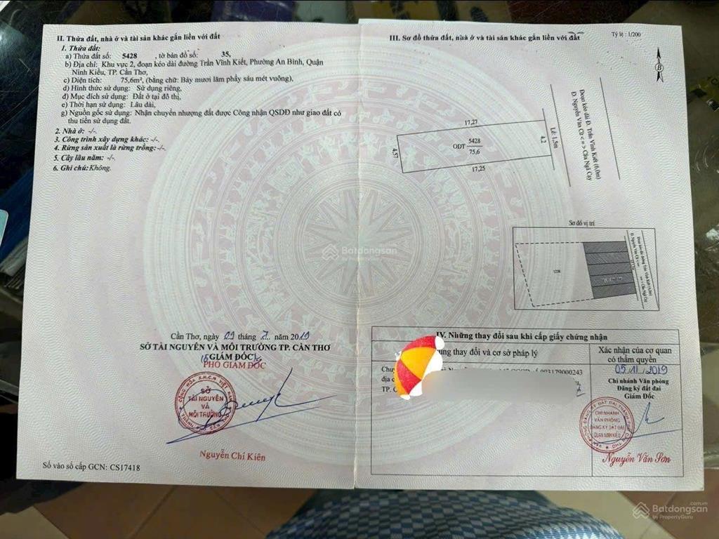 Nhà trệt lầu mặt tiền trần vĩnh kiết đoạn gần nguyễn văn cừ đông đúc tấp nập gần bv phương châu