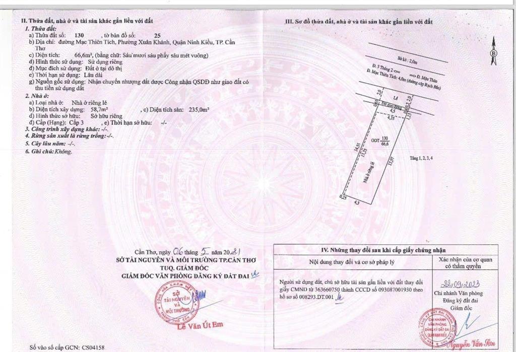 Nhà 7,8 tỷ mặt tiền mạc thiên tích  kế đại học cần thơ, tp cần thơ