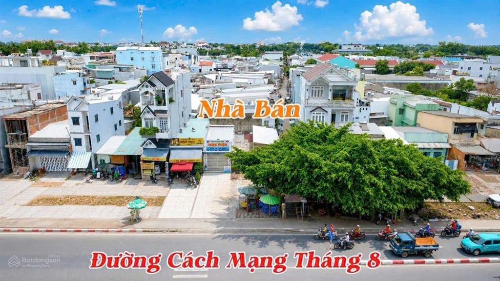 Nhà mặt tiền đường cách mạng tháng 8, 4,55 tỷ, p. cái khế, tp cần thơ kinh doanh sung túc