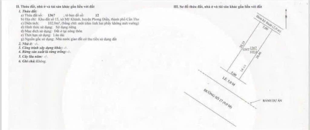 Nhà có sẵn dãy trọ, 6,5 tỷ ngay chợ mỹ khánh, p. an bình, tp. cần thơ