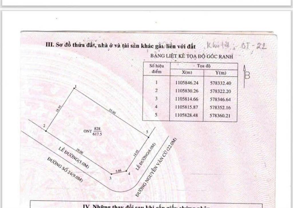 Bán nền góc mặt tiền nguyễn văn cừ nối dài, cách bệnh viện đột quỵ sis 4km. (xéo chợ mỹ khánh), ct