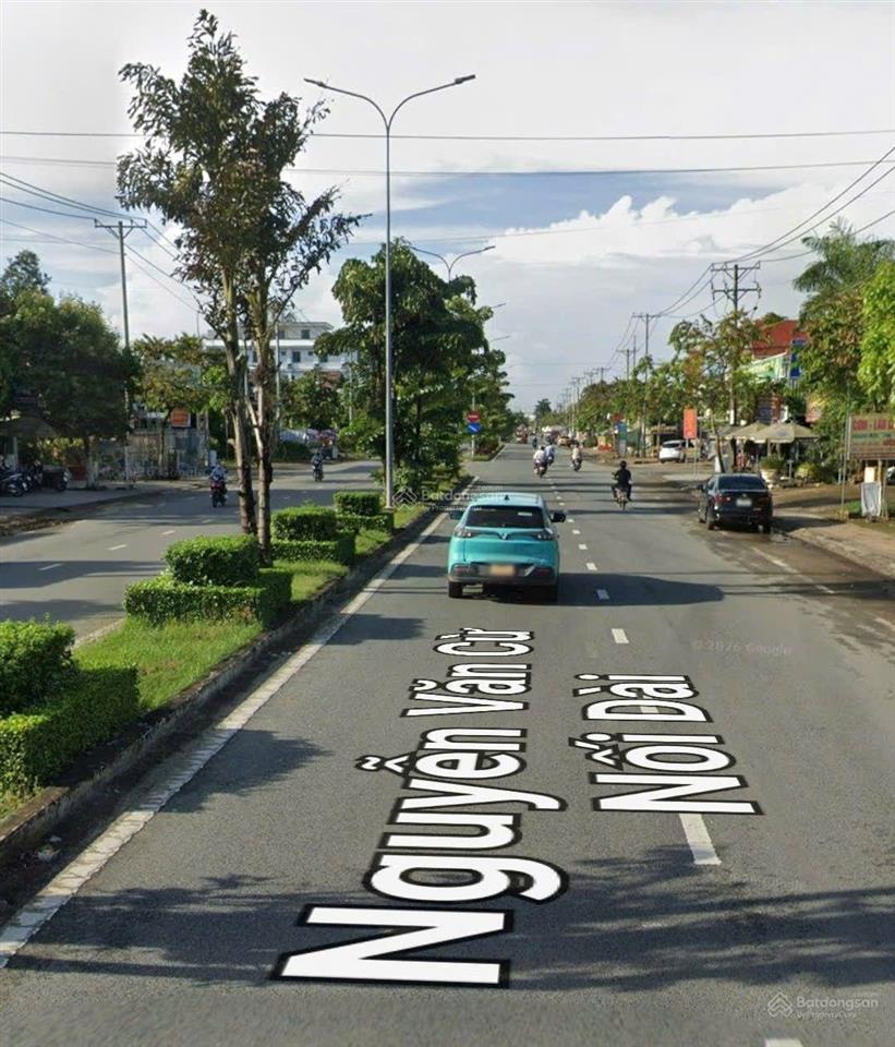 Bán nền góc mặt tiền nguyễn văn cừ nối dài, cách bệnh viện đột quỵ sis 4km. (xéo chợ mỹ khánh), ct