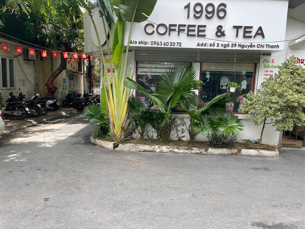 Sang nhượng cửa hàng cafe ngõ 29 nguyễn chí thanh, hà nội