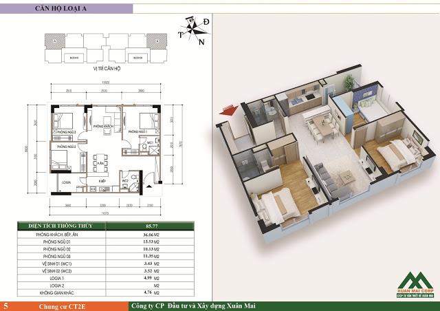 Bán gấp căn góc 92m2 ban công đông nam 3pn 2vs. tòa ct2e chung cư vov mễ trì, full nội thất.