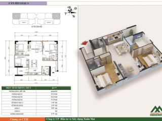 Bán gấp căn góc 92m2 ban công đông nam 3pn 2vs. tòa ct2e chung cư vov mễ trì, full nội thất.