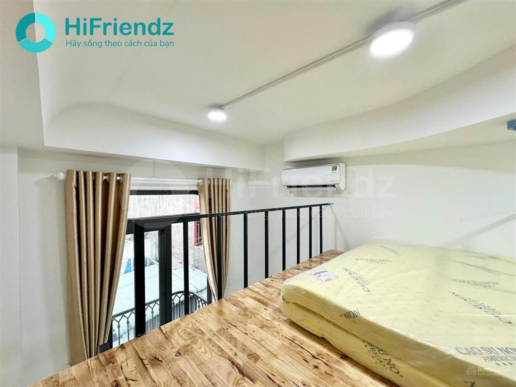 Căn hộ full nội thất mới 100% có gác ban công, giá chỉ còn 3,9 triệu/tháng