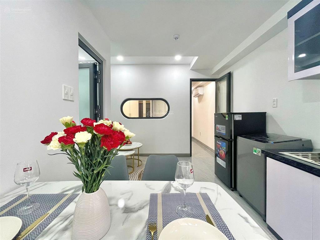 Hot!căn hộ 35m2,1pn, 1pb full nội thất mới 100% ngay trung tâm bình thạnh