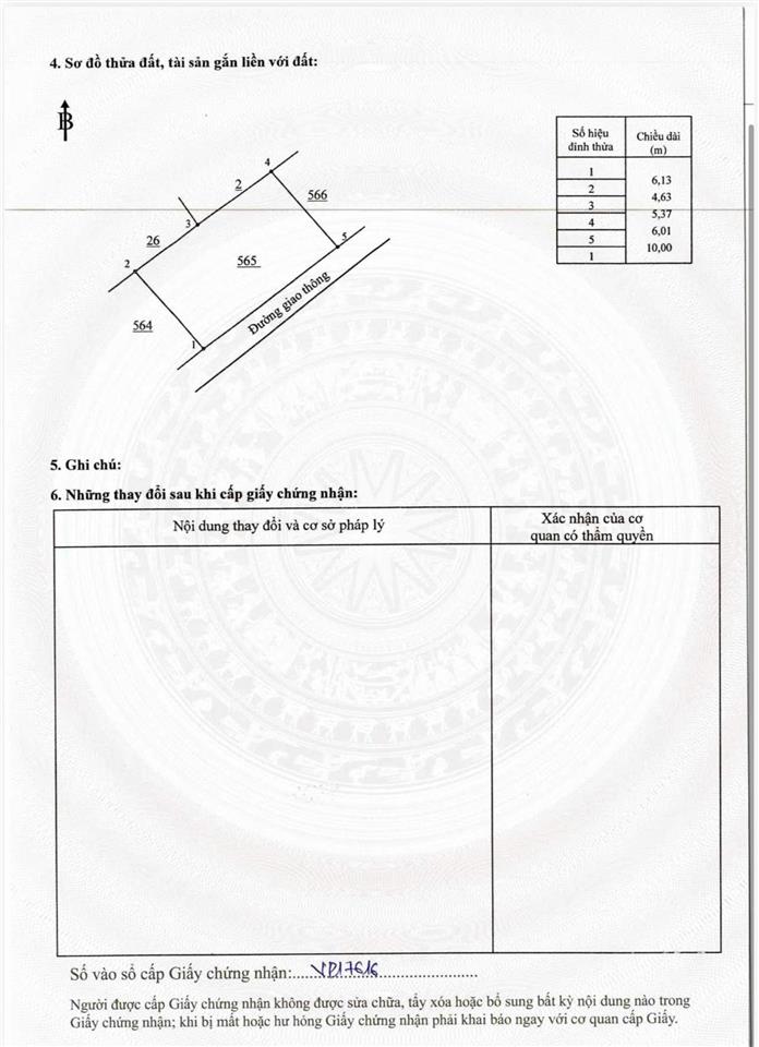 Chính chủ bán đất chỉ 1,7 tỷ tại cù lao hiệp hòa, sổ hồng thổ cư 60m2, hỗ trợ ngân hàng