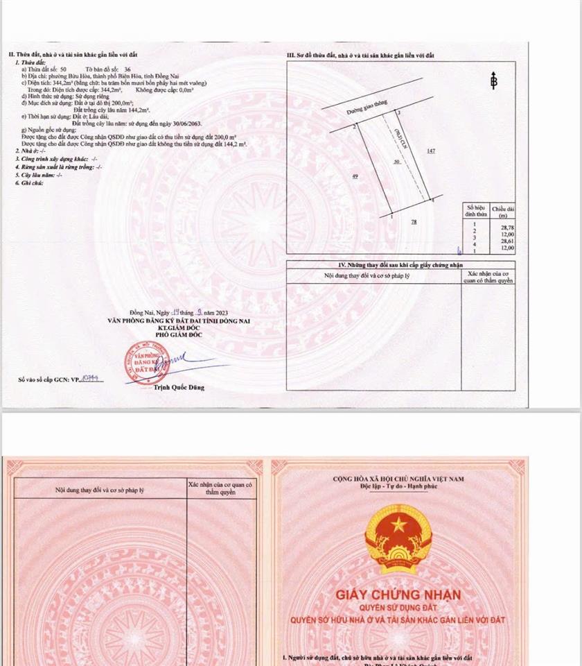 Bán nhà đất mặt tiền kinh doanh đối diện trường th trần văn ơn (12x29), sổ hồng thổ cư