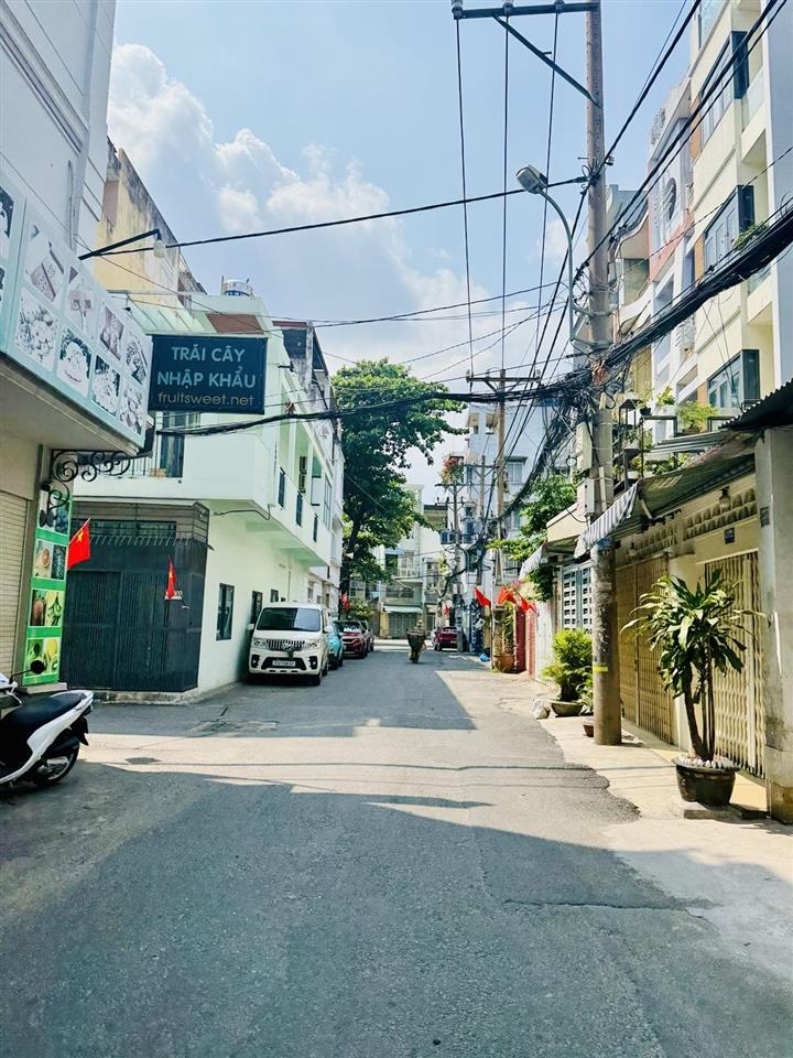 **Bán nhà hẻm 61 Đất Thánh, phường 6, Tân Bình (4,5*13m) - 5 tầng