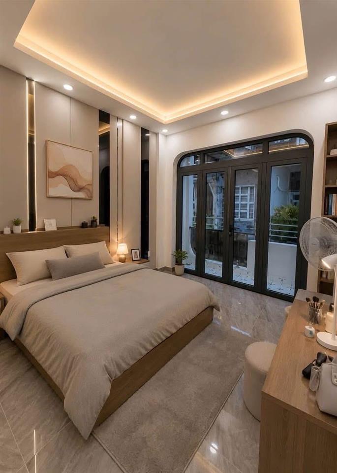 **Bán nhà mặt tiền Hồng Lạc, phường 10, Tân Bình; 4*11m; 4 tầng - nhà mới