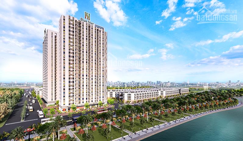 Bán cc hanhomes blue star, trâu quỳ, 68 triệu/m2, 60m2, 2pn + 1wc, view hồ siêu đẹp, giá siêu hời.