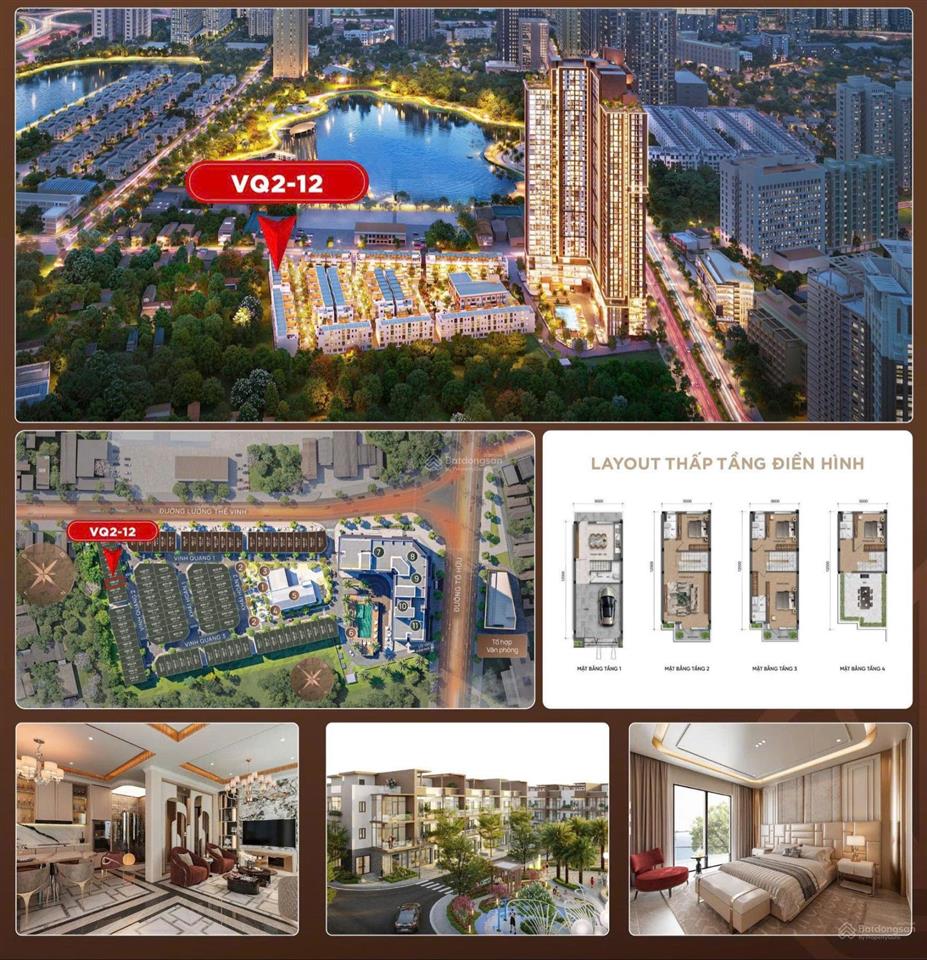 Bán căn liền kề 4 tầng iconic lakeside đường lương thế vinh, đối diện bệnh viện y học cổ truyền bca