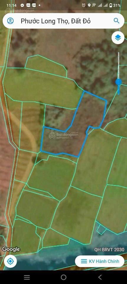 Bán đất cln cách 70m láng dài long tân, p. đất đỏ, tp. hcm, giá siêu hời 2,2 tỷ, 1339m2