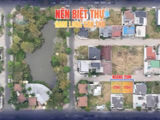 Cặp nền biệt thự đẹp khu dân cư nam long ngang 25m cách hồ cảnh quan và công viên vài bước chân