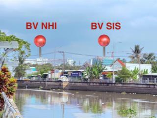 Nền gần đh fpt, nam cần, bv sis, bv nhi thơ ngang 8m đối diện sông lớn để xây trọ