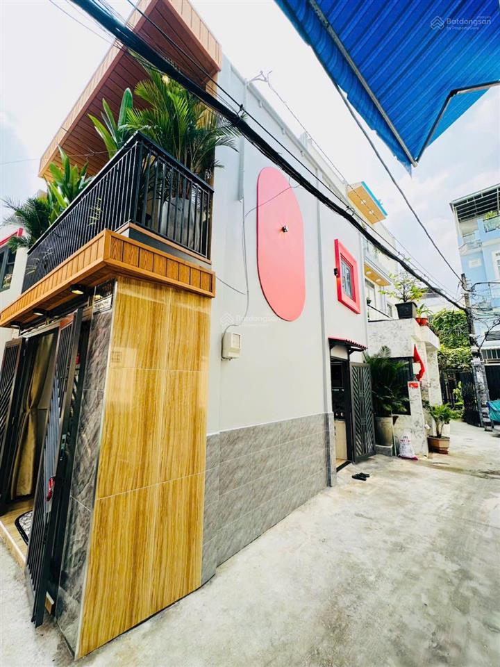 Chính chủ. nhà 1 trệt 1 lầu 2 mặt tiền hẻm thông thoáng. lê hoàng phái p17 gv