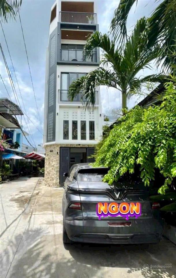 Chính chủ, nhà 1 trệt 1 lững 3 lầu sân thượng, hẻm xe hơi, đường số 27, p6, gv. ngay chợ an nhơn