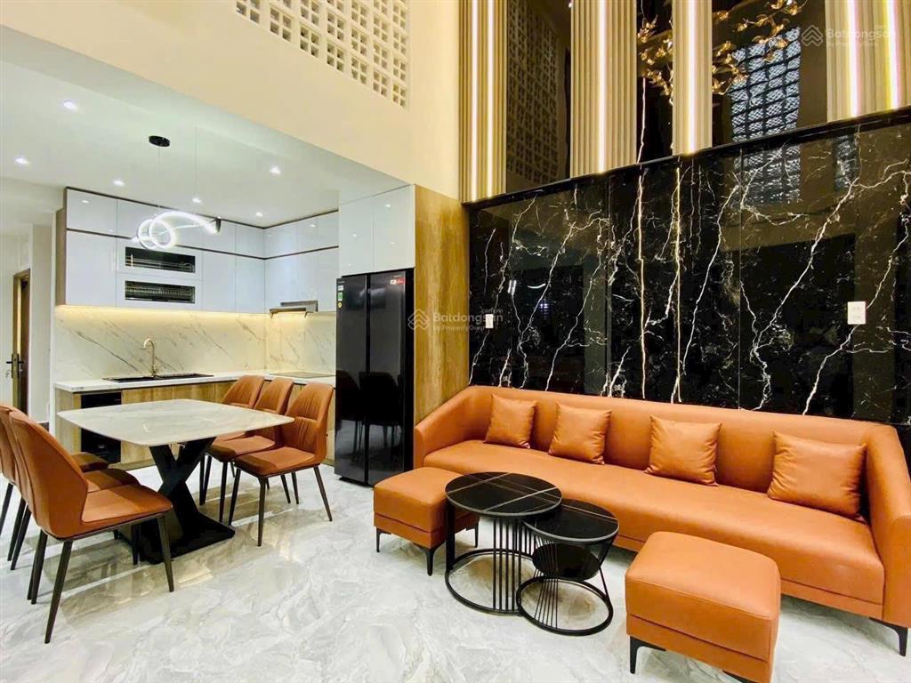 Chính chủ, nhà 1 trệt 1 lửng 3 lầu sân thượng, hẻm xe hơi, đường số 27, p6. ngay chợ an nhơn