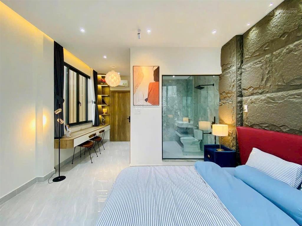 Chính chủ, nhà 1 trệt 1 lửng 3 lầu sân thượng, hẻm xe hơi, đường số 27, p6. ngay chợ an nhơn