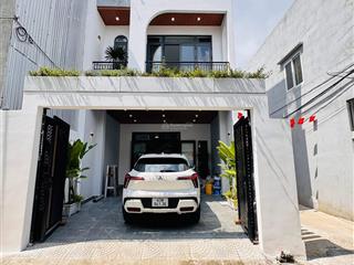 Bán nhanh nhà 3 tầng 3 mê kiệt lê đình kỵ  ô tô đậu trong sân  110m2  cách mt chỉ 30m
