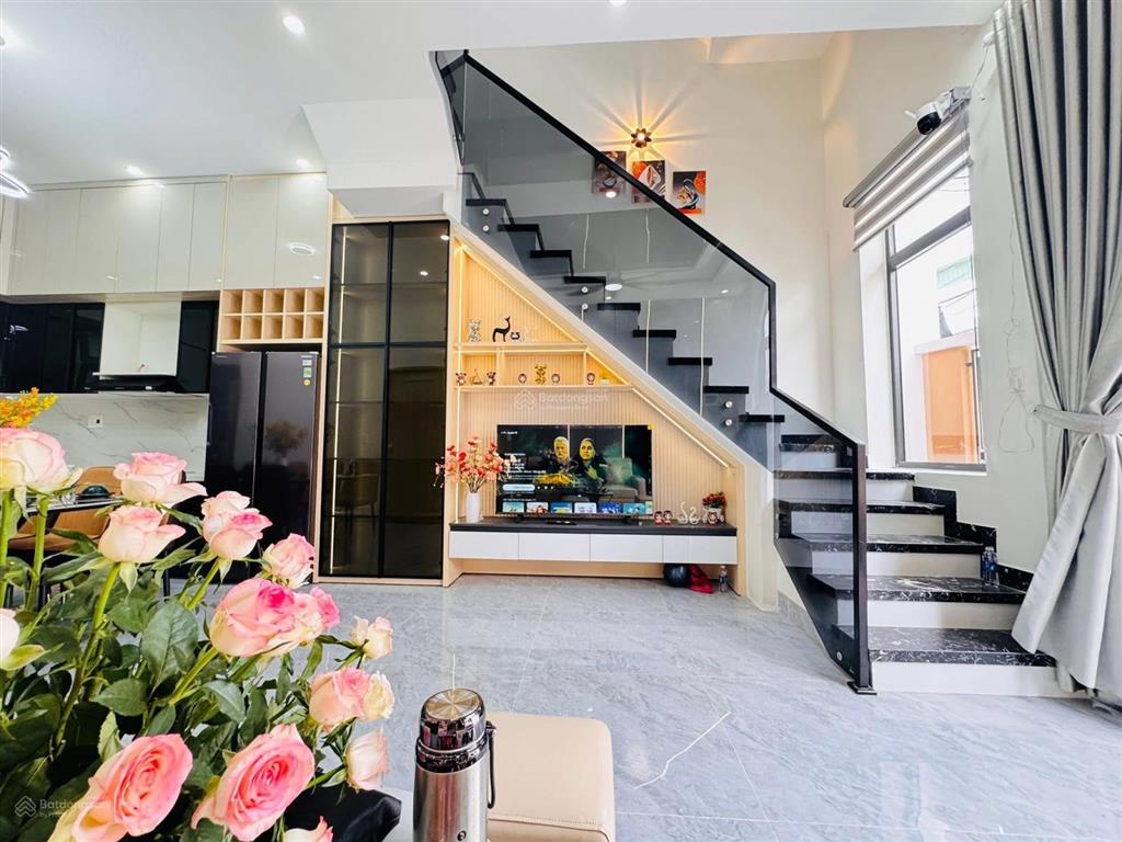 Villa mini kiệt ô tô xe đậu trong nhà, trung tâm an khê, giá chỉ 5,35 tỷ