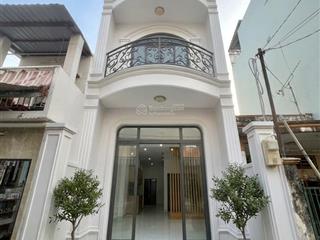 5 tỷ 6 nhà 3 tầng mái btct mới xây hoàn công, đường 11 lê văn thịnh q2 ngay chợ cây xoài