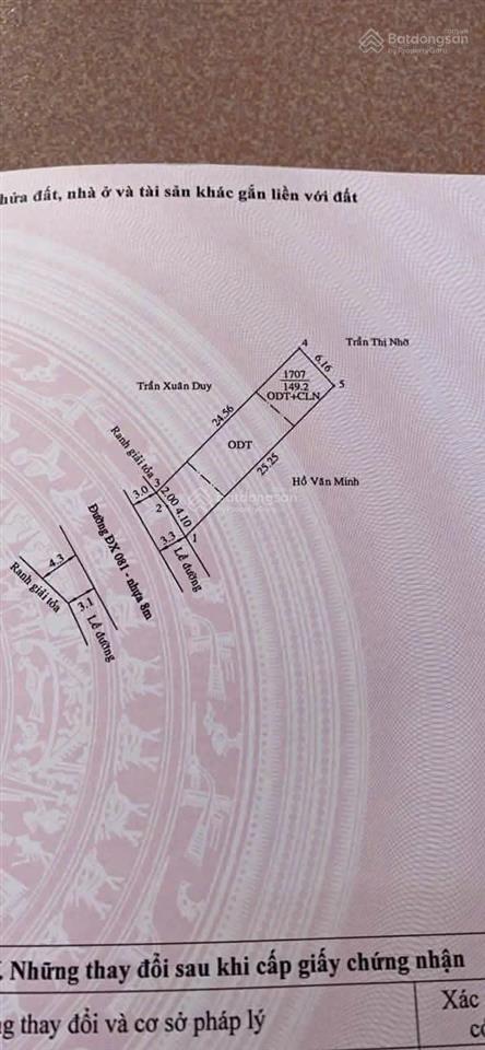 Gấp gấp đất mặt tiền dx81 định hoà,nhựa 8m.diện tích 6,1x25m.thổ cư 70m2 gần bệnh viện 1500 giường