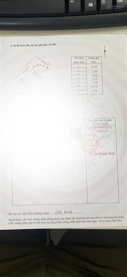 Bán lô đất đẹp gần sacombank phú lâm  lô góc 650tr