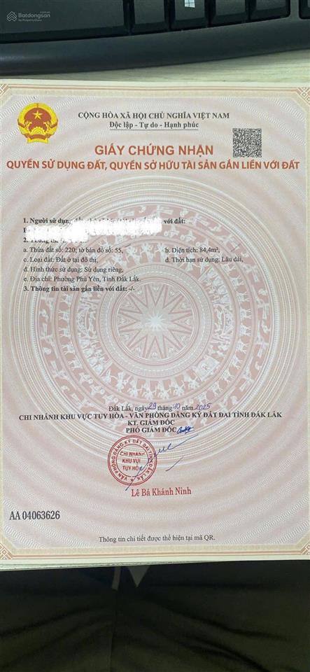 Bán lô đất đẹp gần sacombank phú lâm  lô góc 650tr