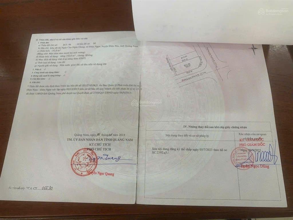Bán lô đất 2 mặt tiền ngang 8m gần chợ điện ngọc, cách đại học fpt 5 phút xe máy