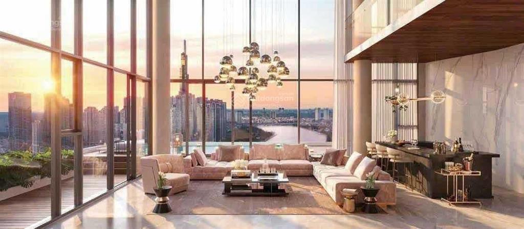 Bán căn hộ penthouse zeit xii thủ thiêm  thủ thiêm zeit river lầu 24 loại 2 tầng