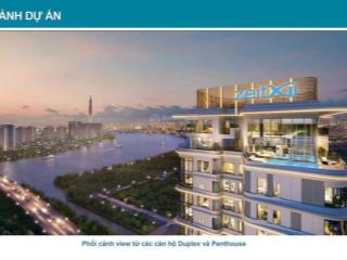 Bán căn hộ penthouse zeit xii thủ thiêm  thủ thiêm zeit river lầu 24 loại 2 tầng