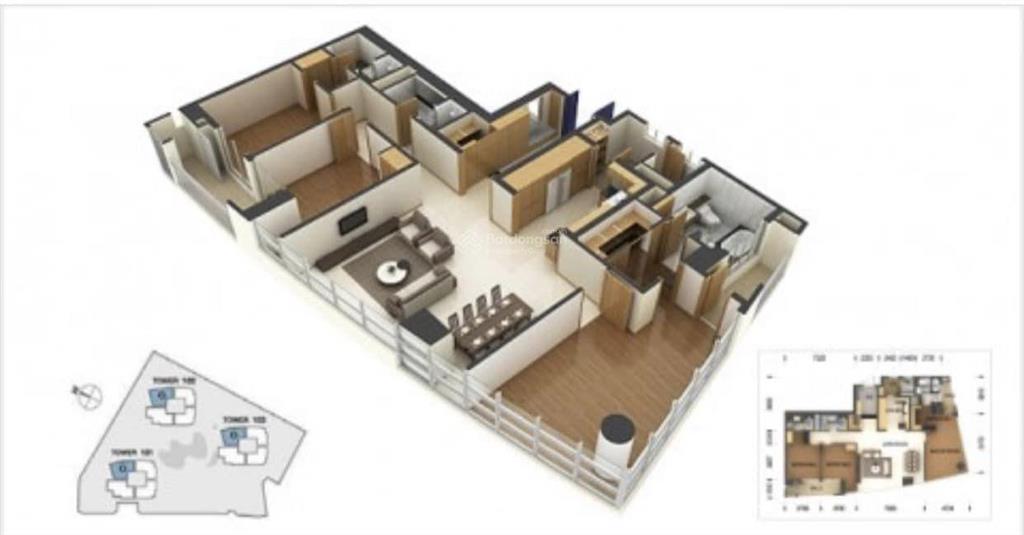 Bán căn hộ 185m2 xi riverview thảo điền view sông giá tốt