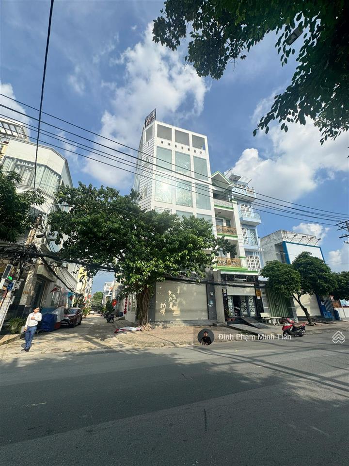 Góc 2 mtkd trần văn kiểu p10 q6 75m2 4 tầng nhỉnh 10 tỷ