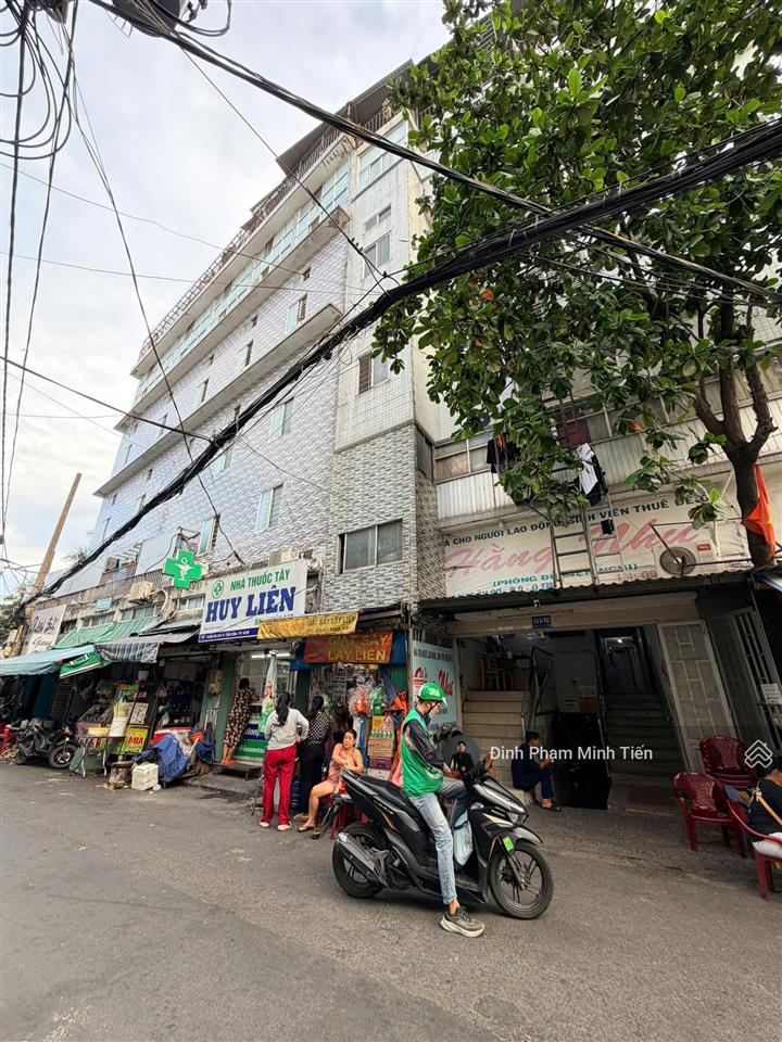 Bán nhà 144/âu cơ p9 tân bình 30x20m 640m2 8 tầng 2600m2 sàn khai thác 700tr/tháng 99t