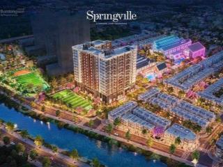 Spring ville gamudaland triển khai giai đoạn đầu căn hộ mặt tiền 25b cổng chính sân bay long thành