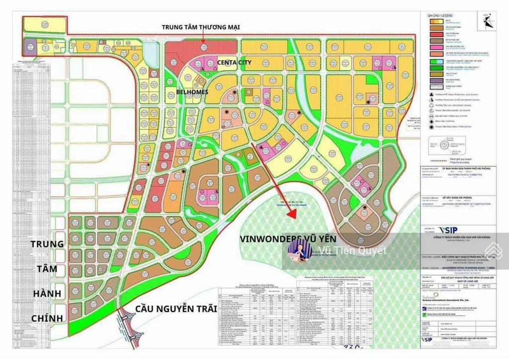 Bán biệt thự liền kề 75m2, xây 3 tầng tại beomes hải phòng  chân cầu nguyễn trãi. giá 4,6 tỷ vnd